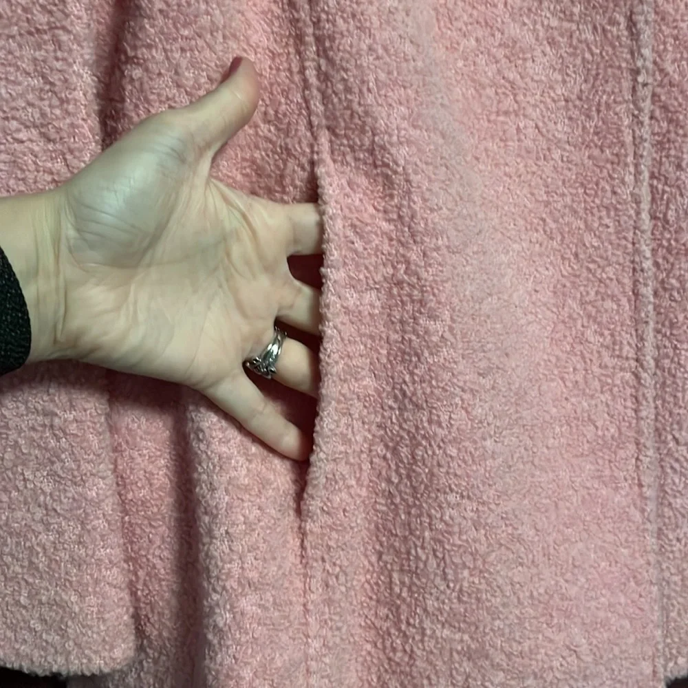 Marvin Richards Pink Pea Coat - Picture 2 of 5